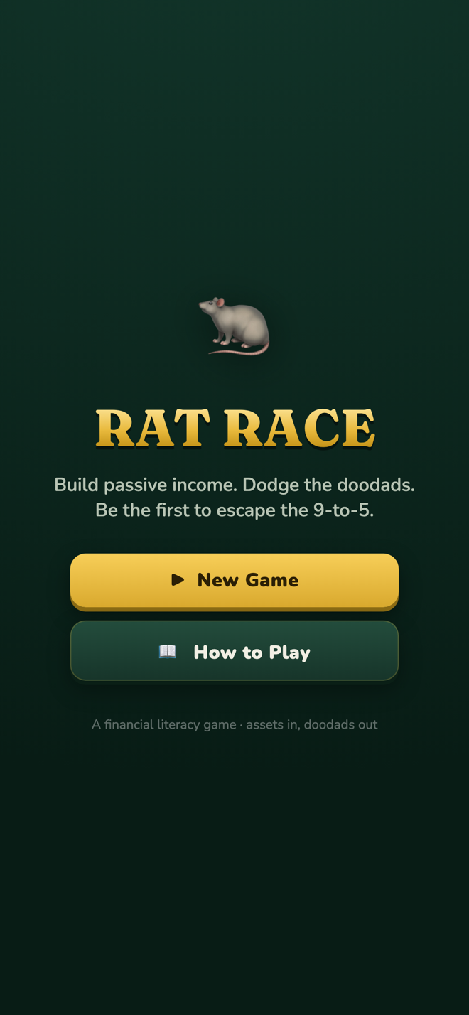 Out of the rat race
